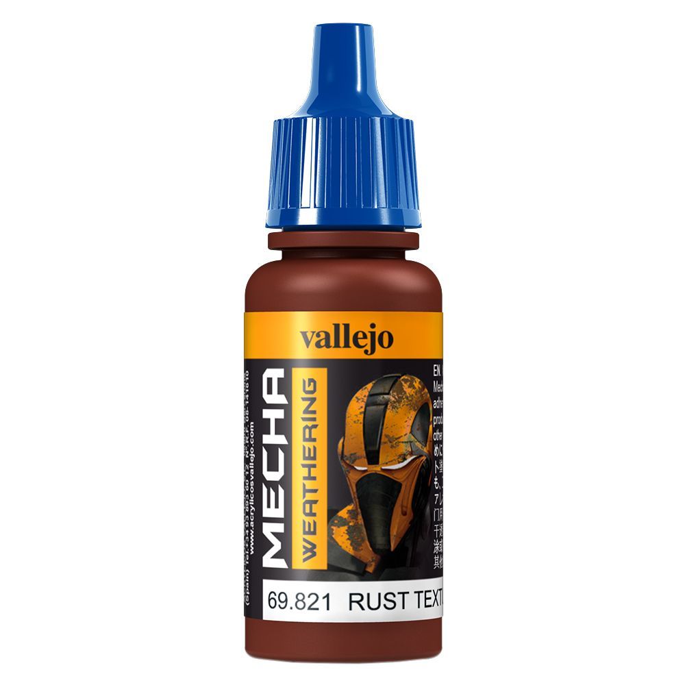 Vallejo - 69.821 Mecha Weathering 17ml - Rust Texture Matt