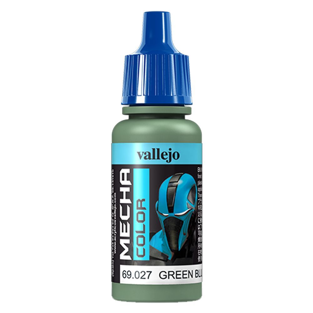 Vallejo - 69.027 Mecha Color Paint 17ml - Green Blue