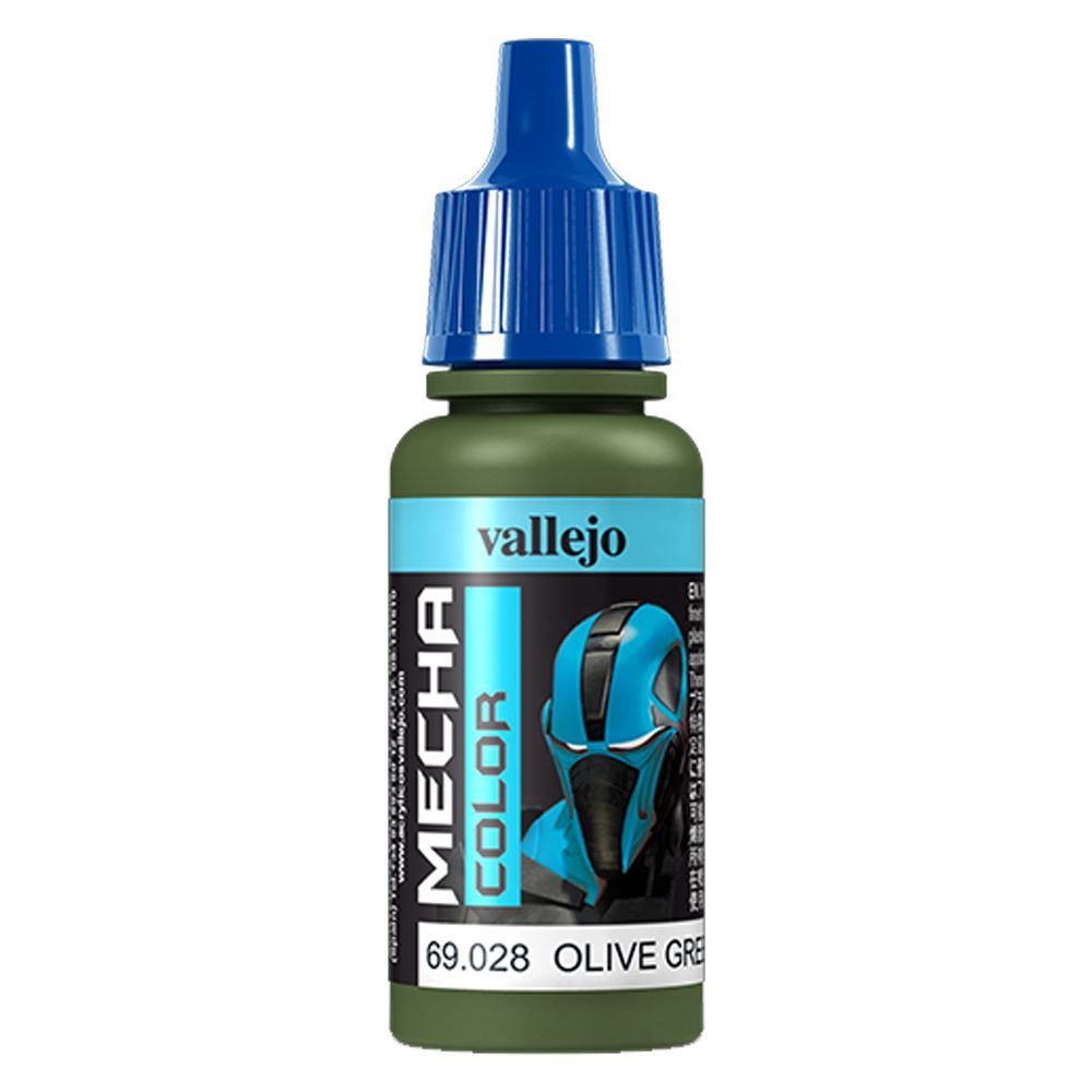 Vallejo - 69.028 Mecha Color Paint 17ml - Olive Green