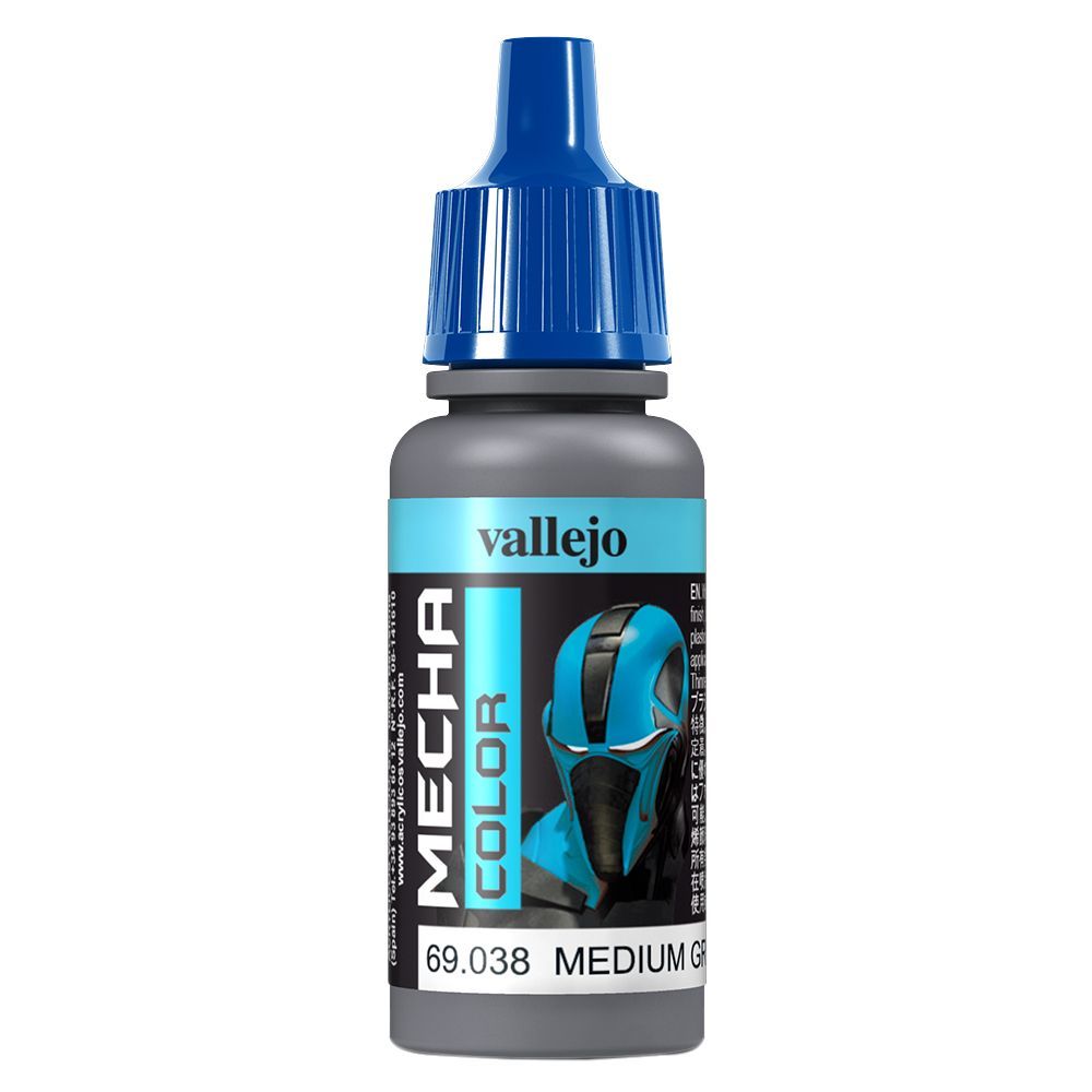 Vallejo - 69.038 Mecha Color Paint 17ml - Medium Grey