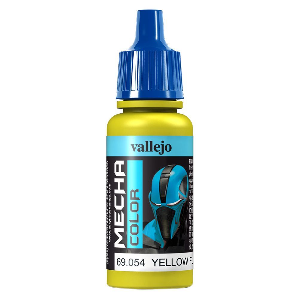 Vallejo - 69.054 Mecha Color Paint 17ml - Yellow Fluorescent