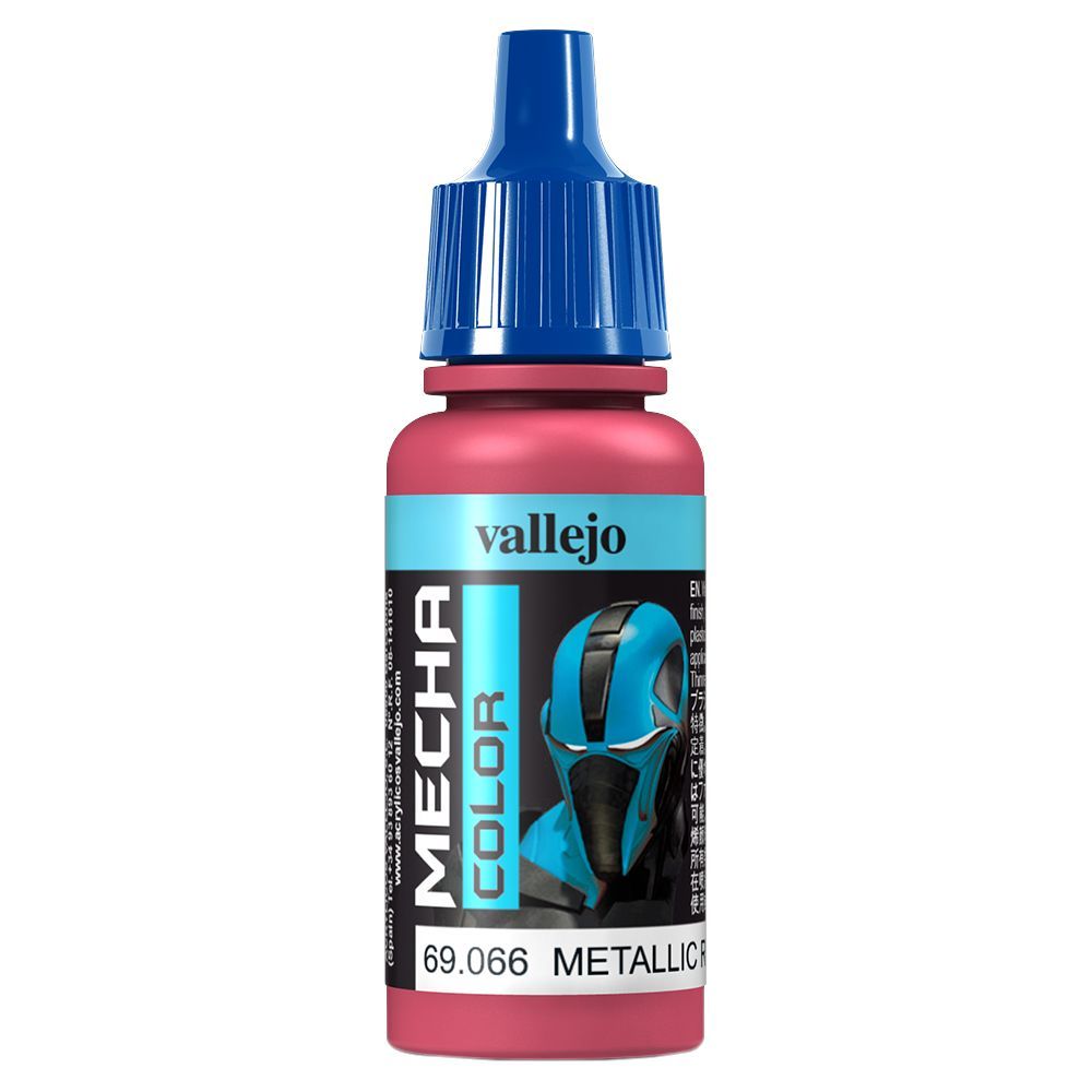 Vallejo - 69.066 Mecha Color Paint 17ml - Metallic Red