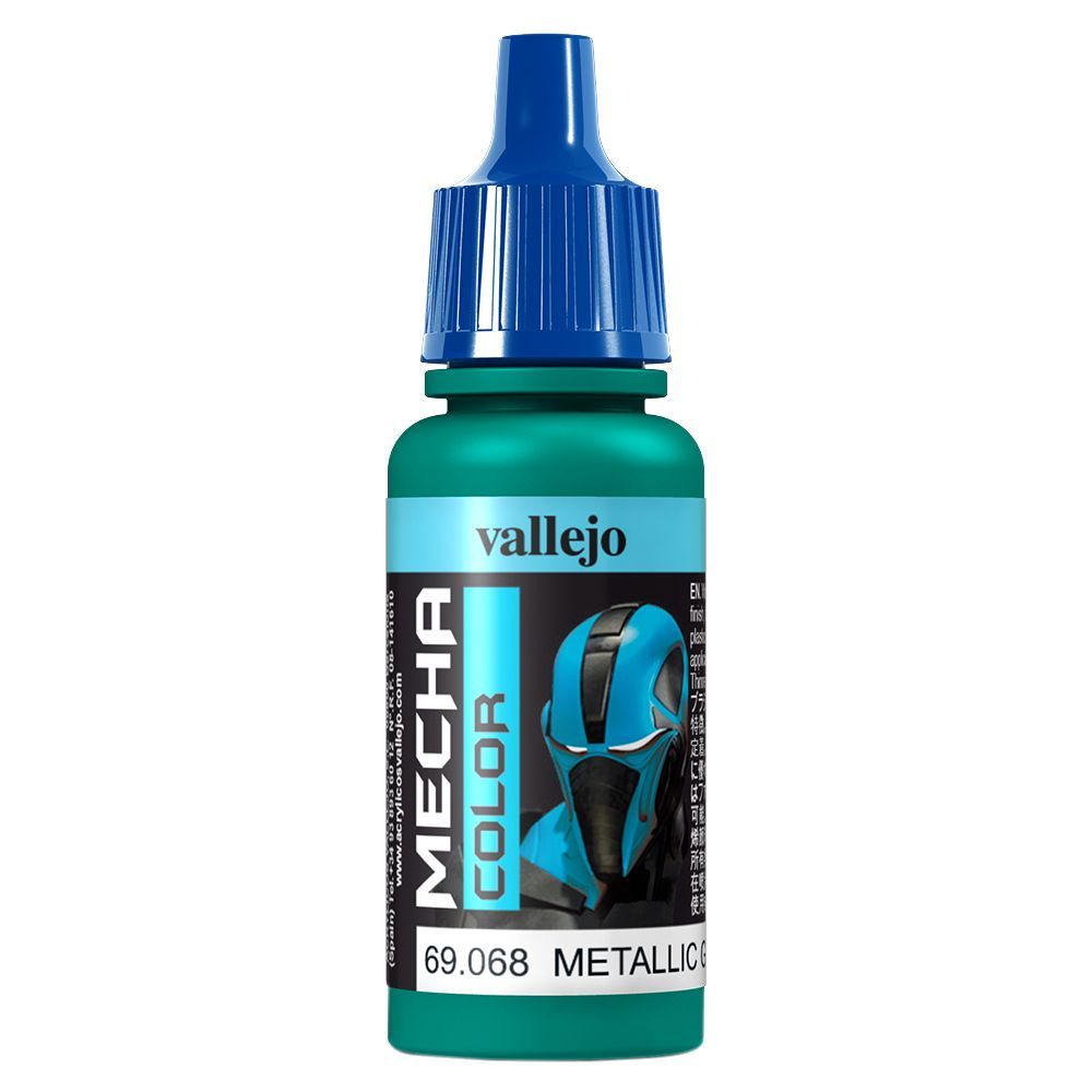 Vallejo - 69.068 Mecha Color Paint 17ml - Metallic Green