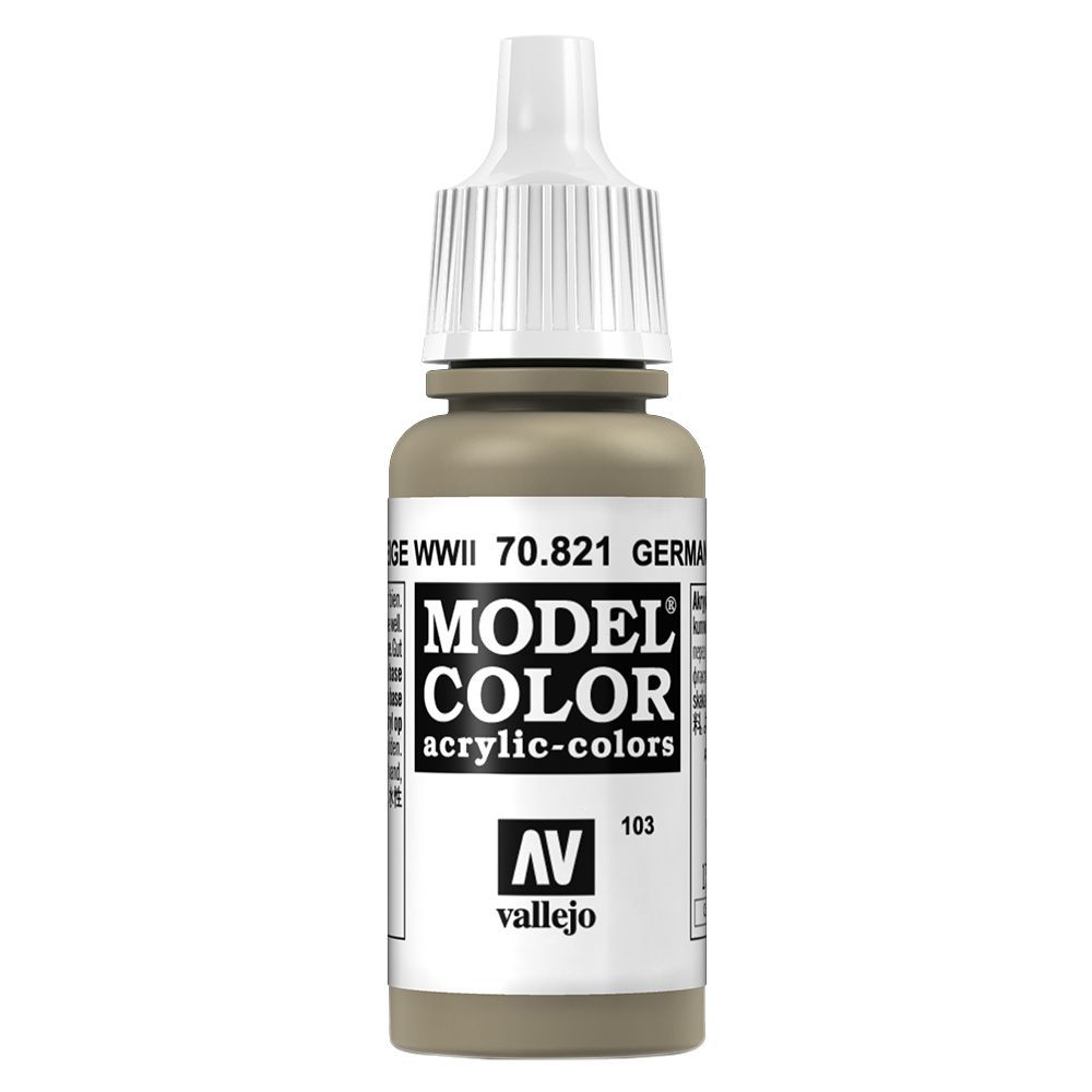 Vallejo Color Paint 17ml - German Camouflage Beige WWII