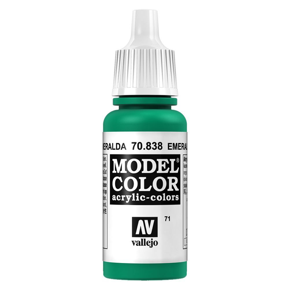 Vallejo - 70.838 Model Color Paint 17ml - Emerald