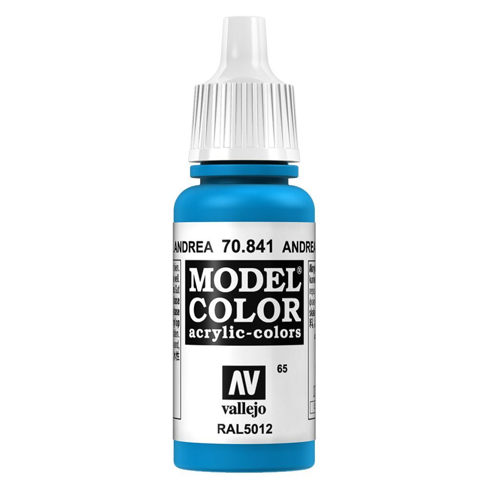 Vallejo - 70.841 Model Color Paint 17ml - Andrea Blue