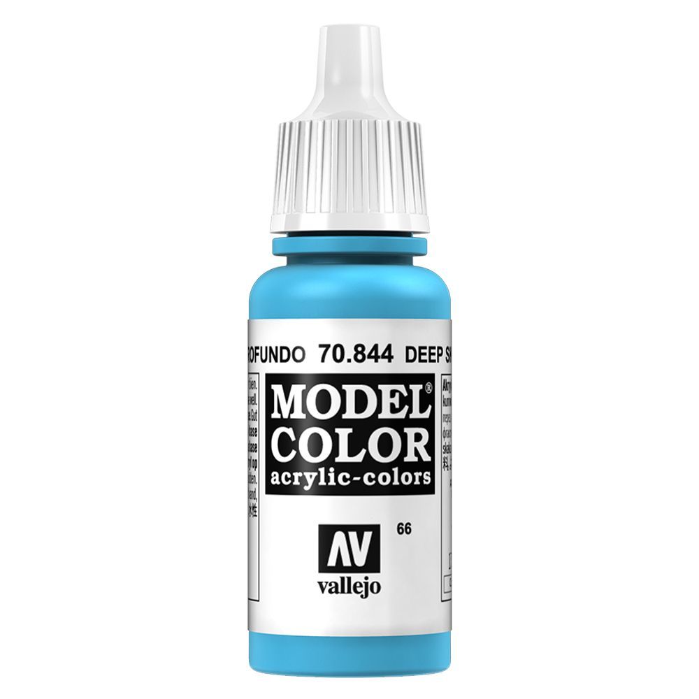 Vallejo - 70.844 Model Color Paint 17ml - Deep Sky Blue