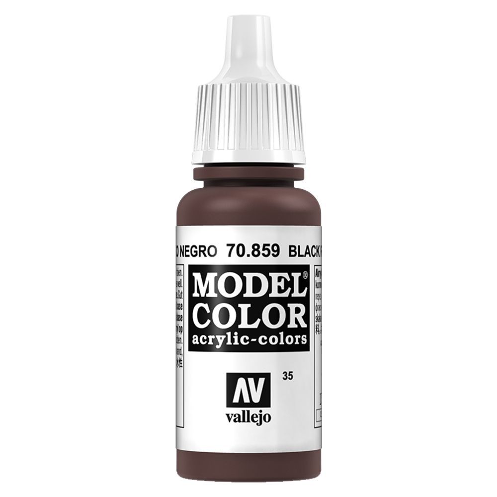 Vallejo - 70.859 Model Color Paint 17ml - Black Red