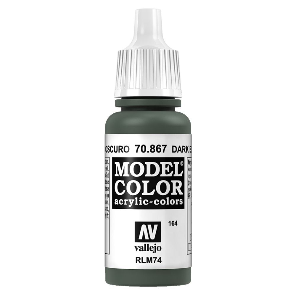 Vallejo - 70.867 Model Color Paint 17ml - Dark Blue Grey