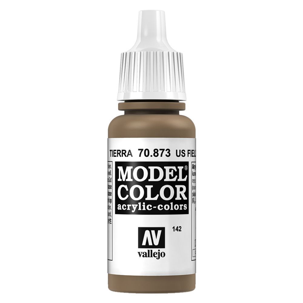 Vallejo - 70.873 Model Color Paint 17ml - US Field Drab