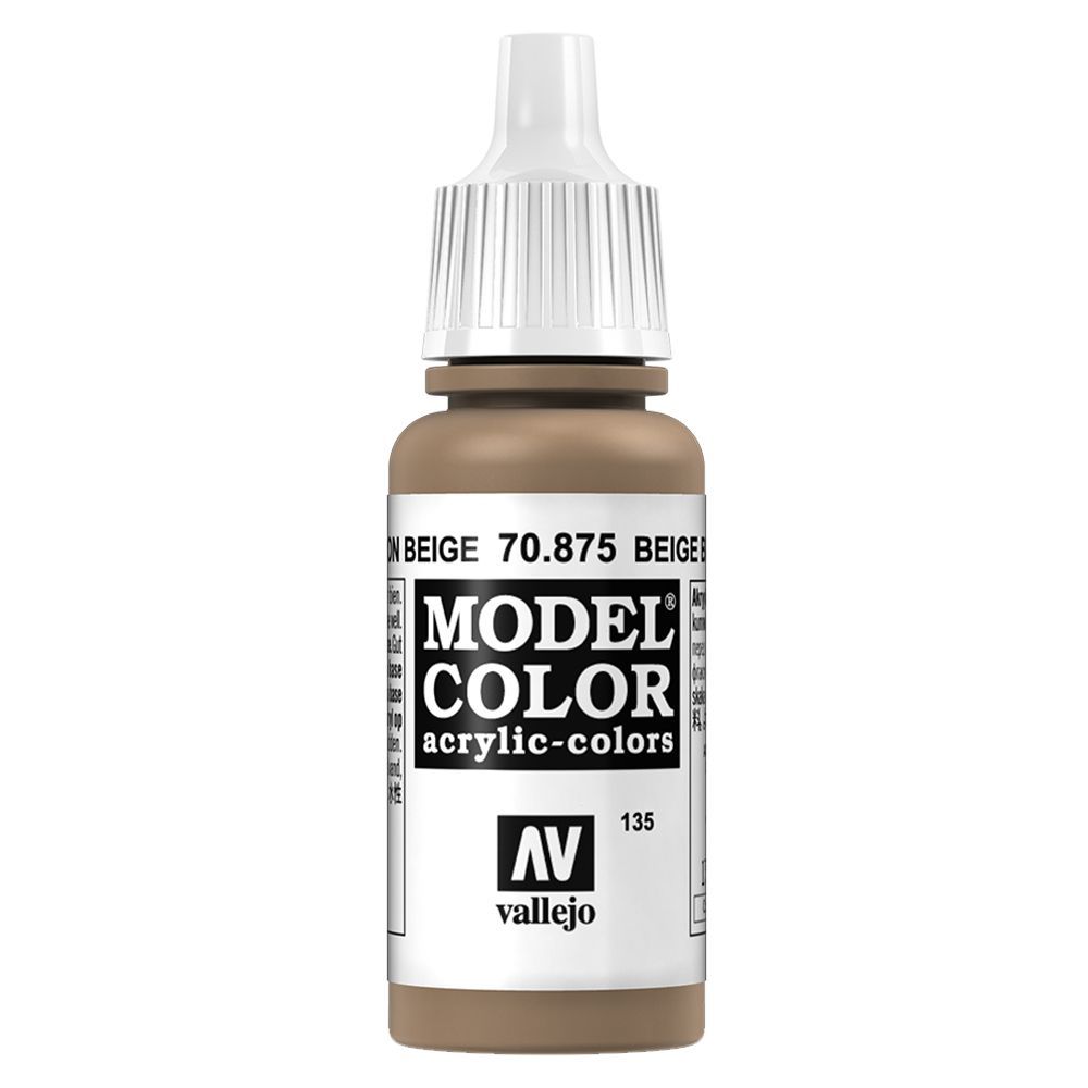 Vallejo - 70.875 Model Color Paint 17ml - Beige Brown