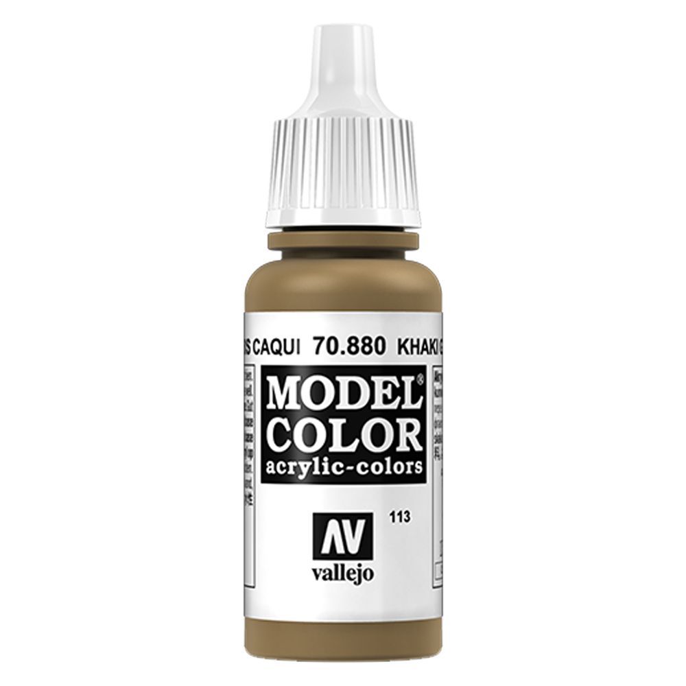 Vallejo - 70.880 Model Color Paint 17ml - Khaki Grey