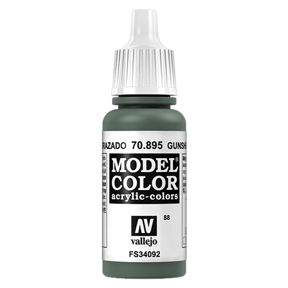 Vallejo - 70.895 Model Color Paint 17ml - Gunship Green