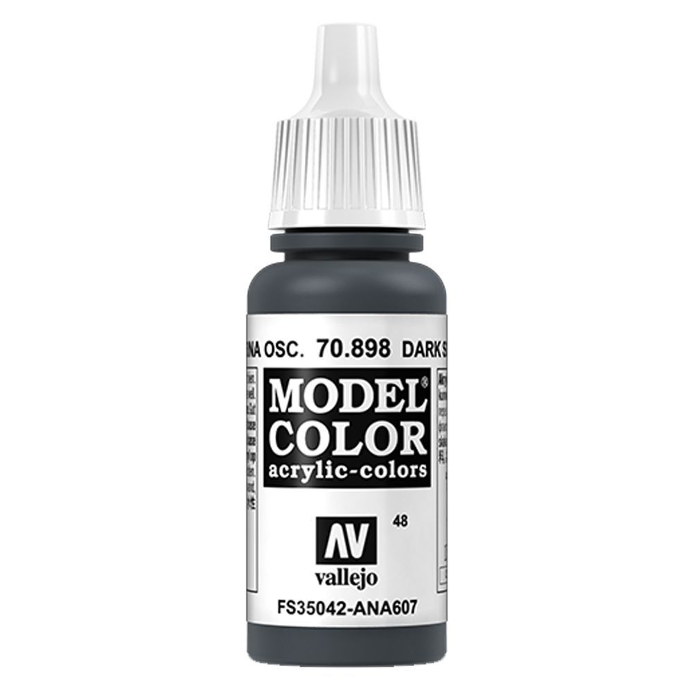 Vallejo - 70.898 Model Color Paint 17ml - Dark Sea Blue