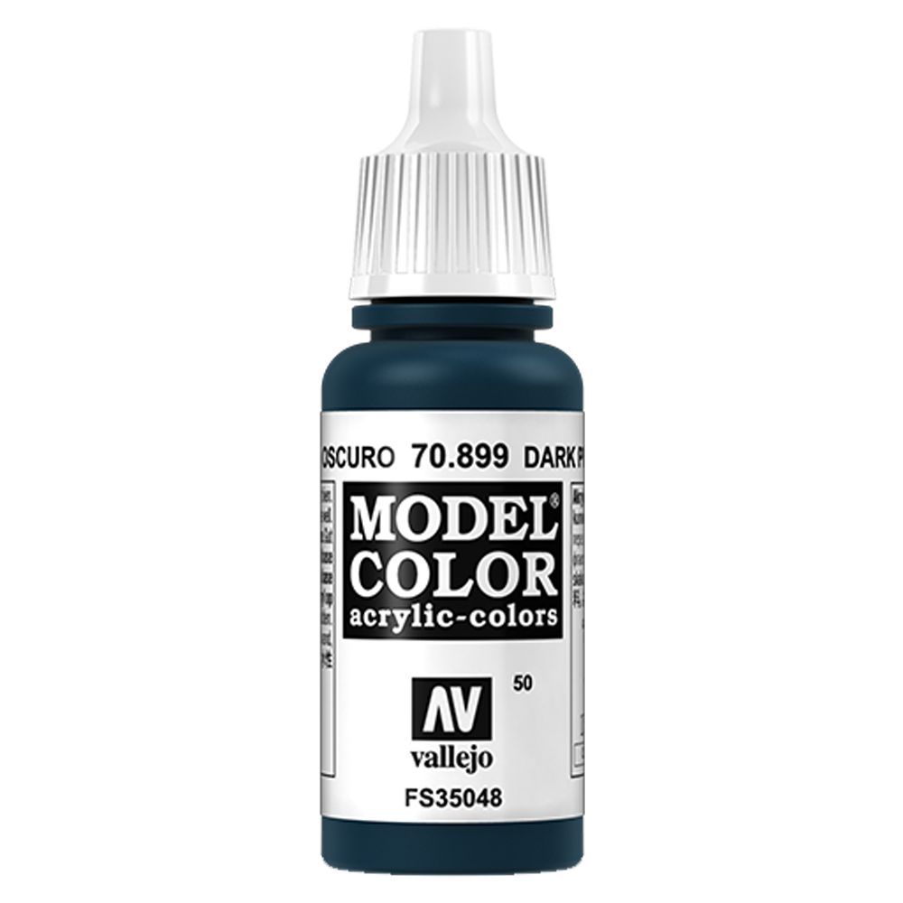 Vallejo - 70.899 Model Color Paint 17ml - Dark Prussian Blue