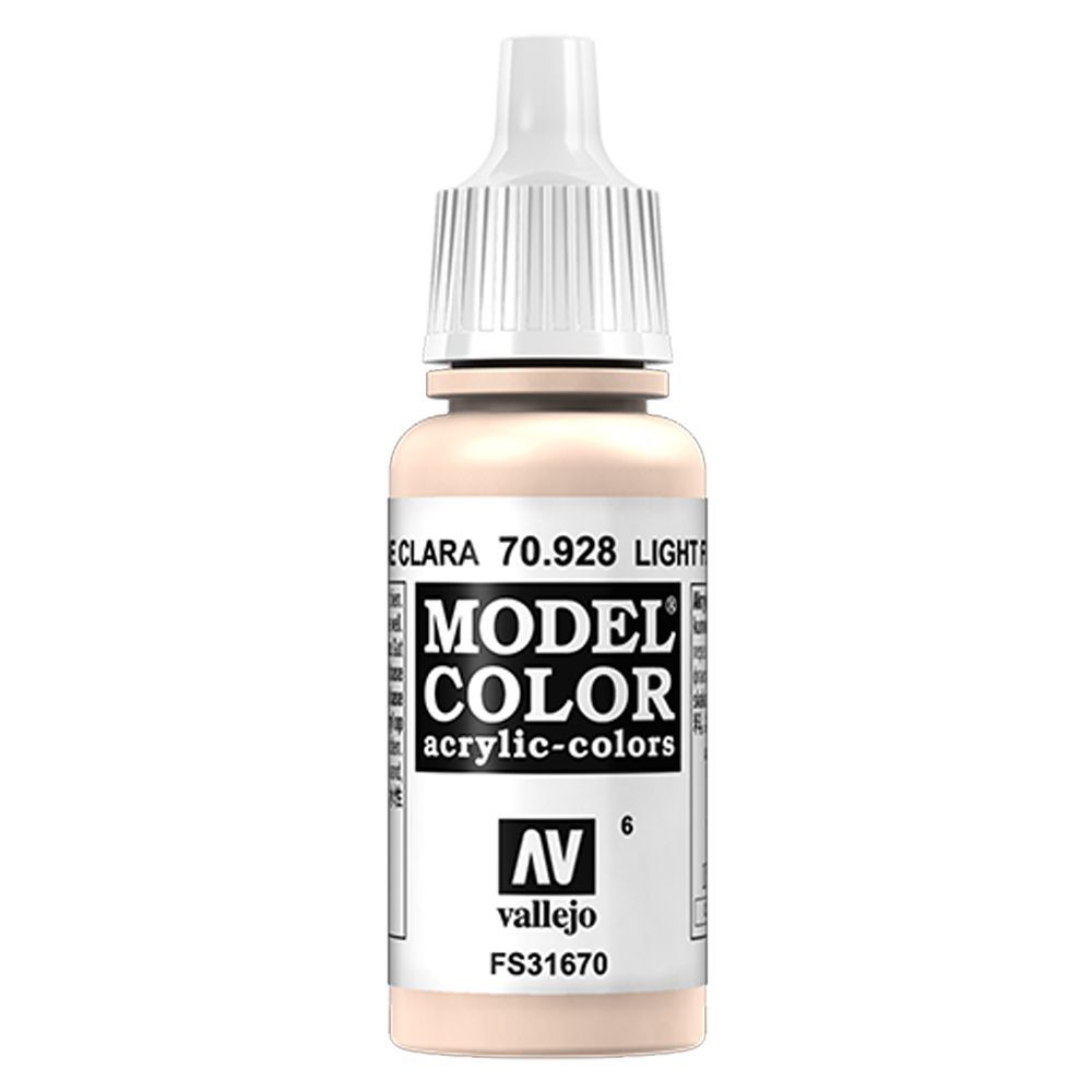 Vallejo - 70.928 Model Color Paint 17ml - Light Flesh