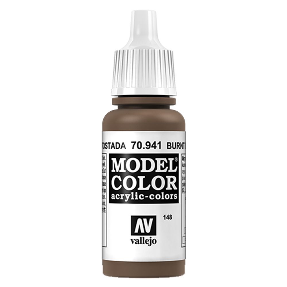 Vallejo - 70.941 Model Color Paint 17ml - Burnt Umber