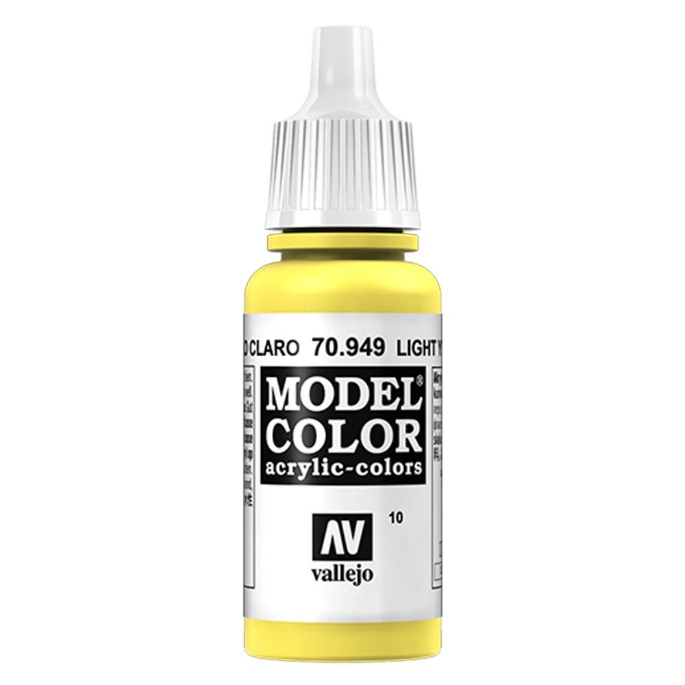 Vallejo - 70.949 Model Color Paint 17ml - Light Yellow