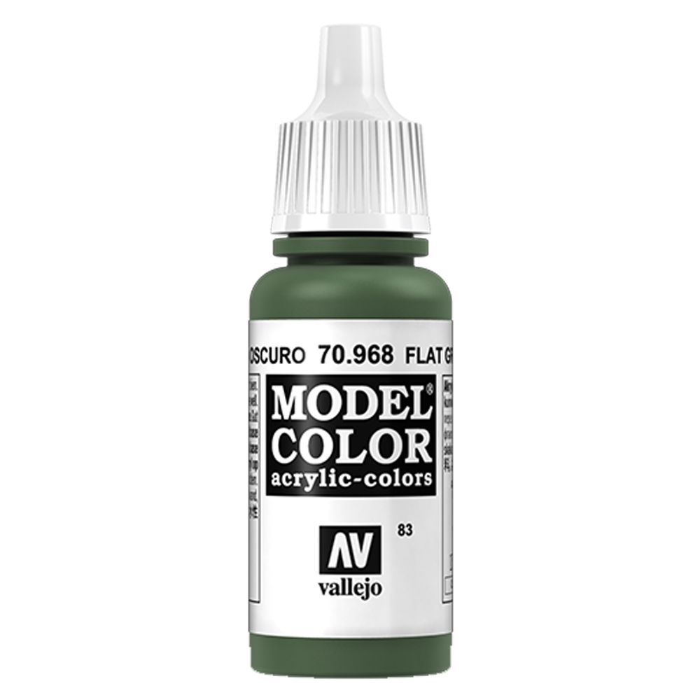 Vallejo - 70.968 Model Color Paint 17ml - Flat Green