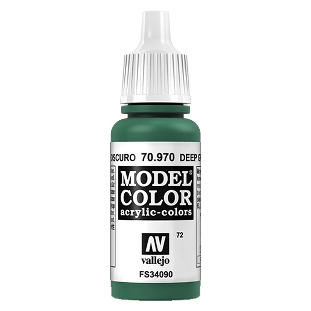 Vallejo - 70.970 Model Color Paint 17ml - Deep Green