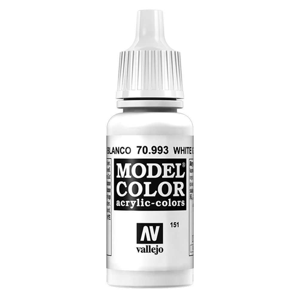 Vallejo - 70.993 Model Color Paint 17ml - White Grey