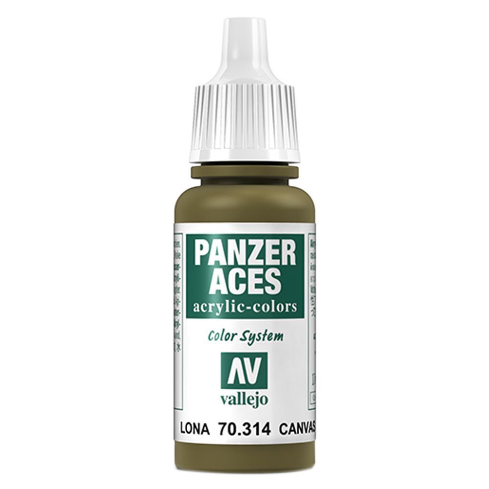 Vallejo - 70.314 Panzer Aces Paint 17ml - Canvas