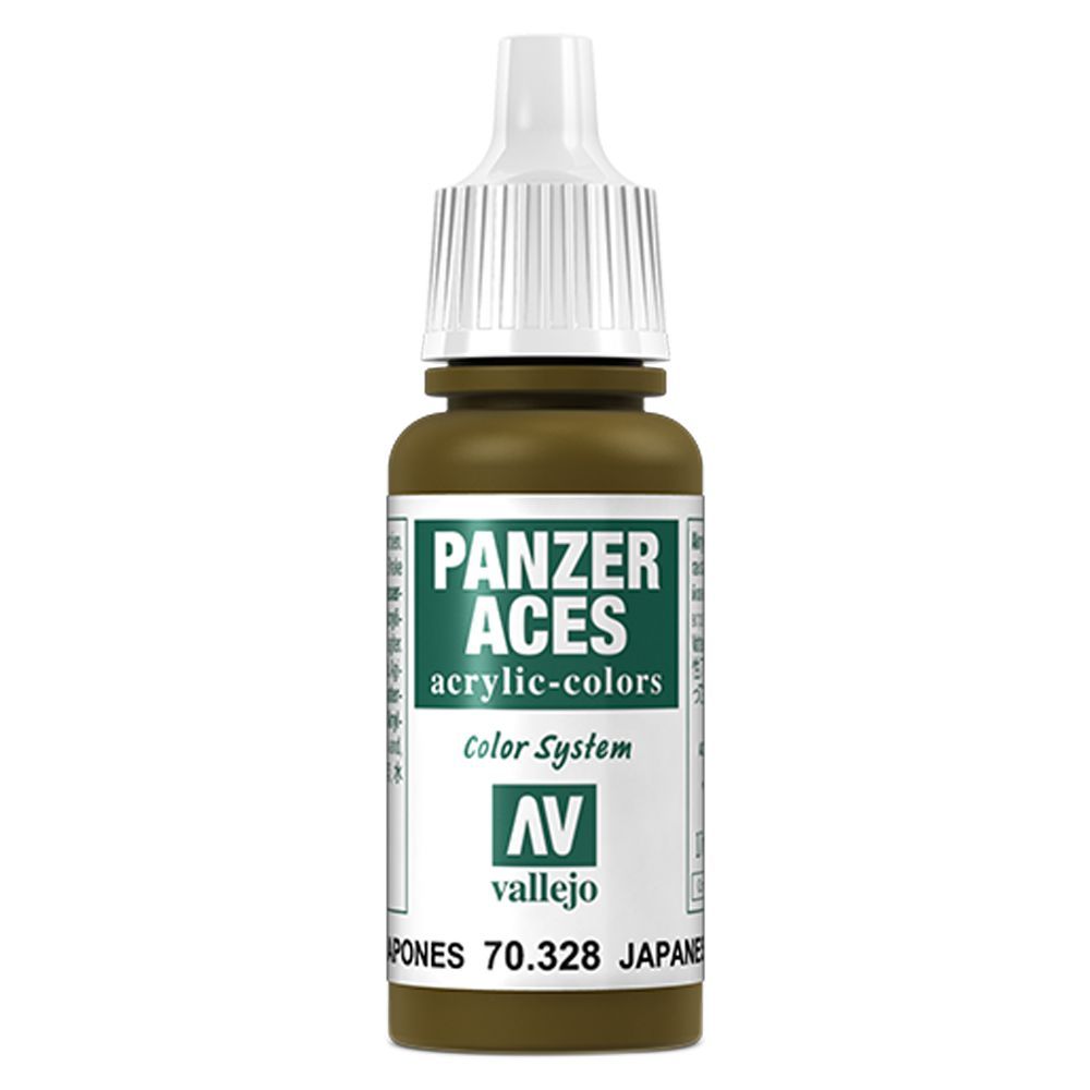 Vallejo - 70.328 Panzer Aces Paint 17ml - Japanese Tank Crew