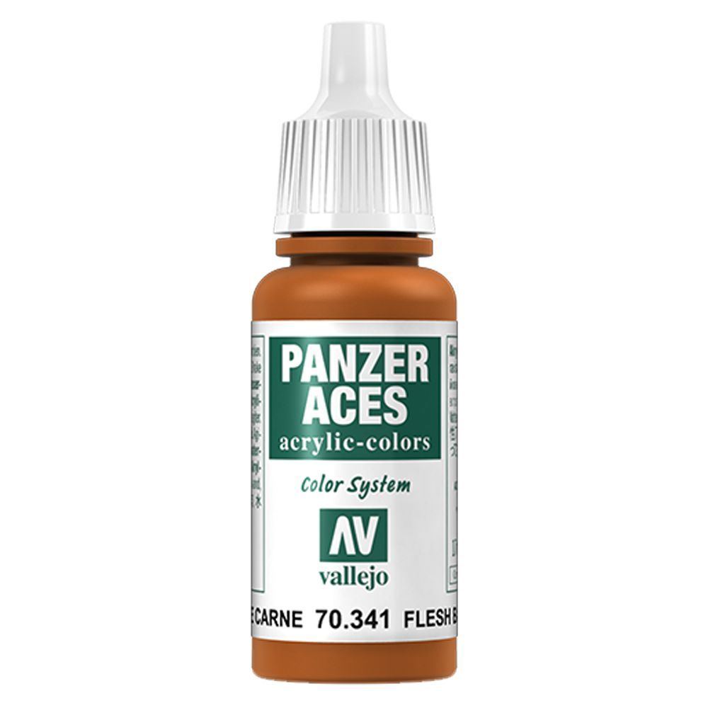 Vallejo - 70.341 Panzer Aces Paint 17ml - Flesh Base