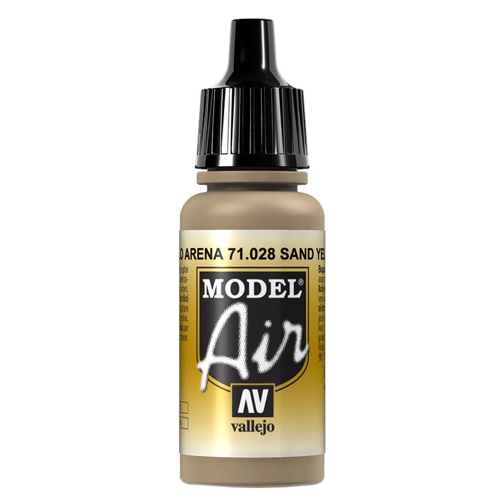 Vallejo - 71.028 Model Air Paint 17ml - Sand Yellow