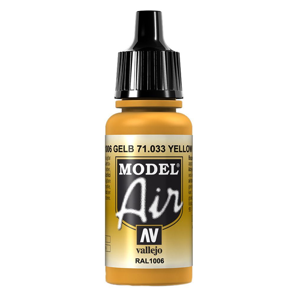 Vallejo - 71.033 Model Air Paint 17ml - Yellow Ochre