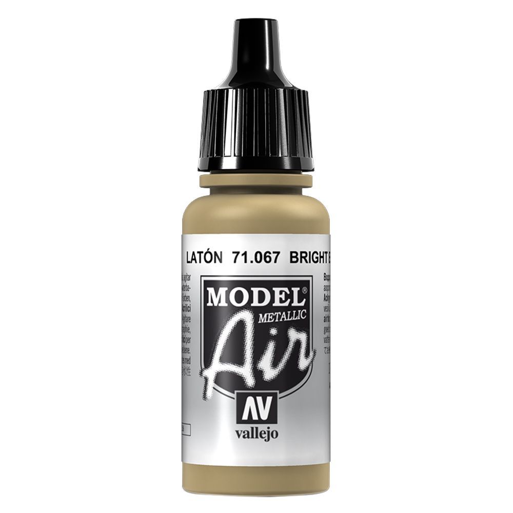 Vallejo - 71.067 Model Air Paint 17ml - Metallic Brass