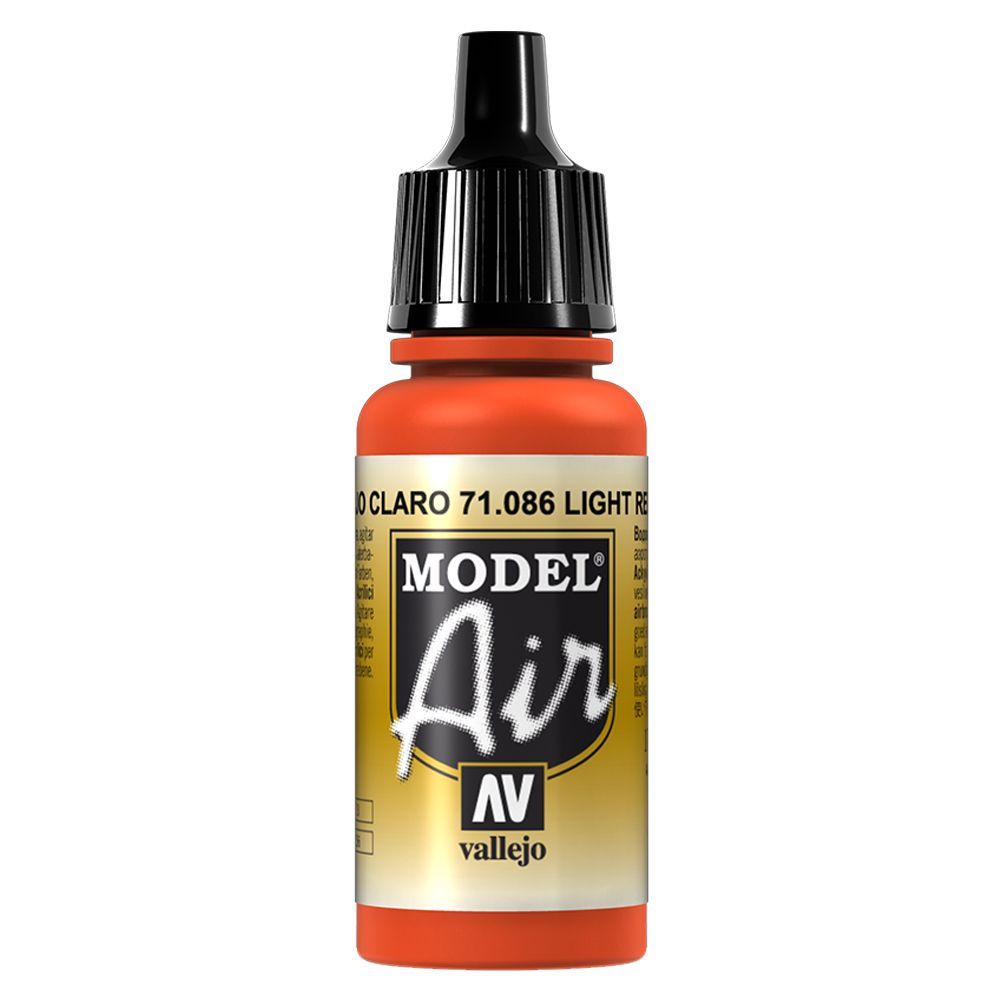 Vallejo - 71.086 Model Air Paint 17ml - Light Red