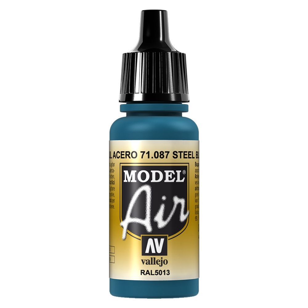 Vallejo - 71.087 Model Air Paint 17ml - Steel Blue