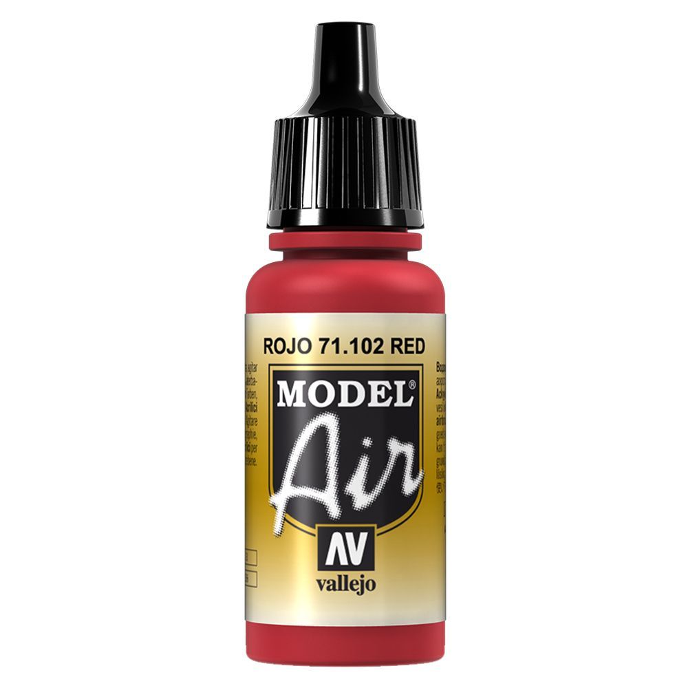 Vallejo - 71.102 Model Air Paint 17ml - Red