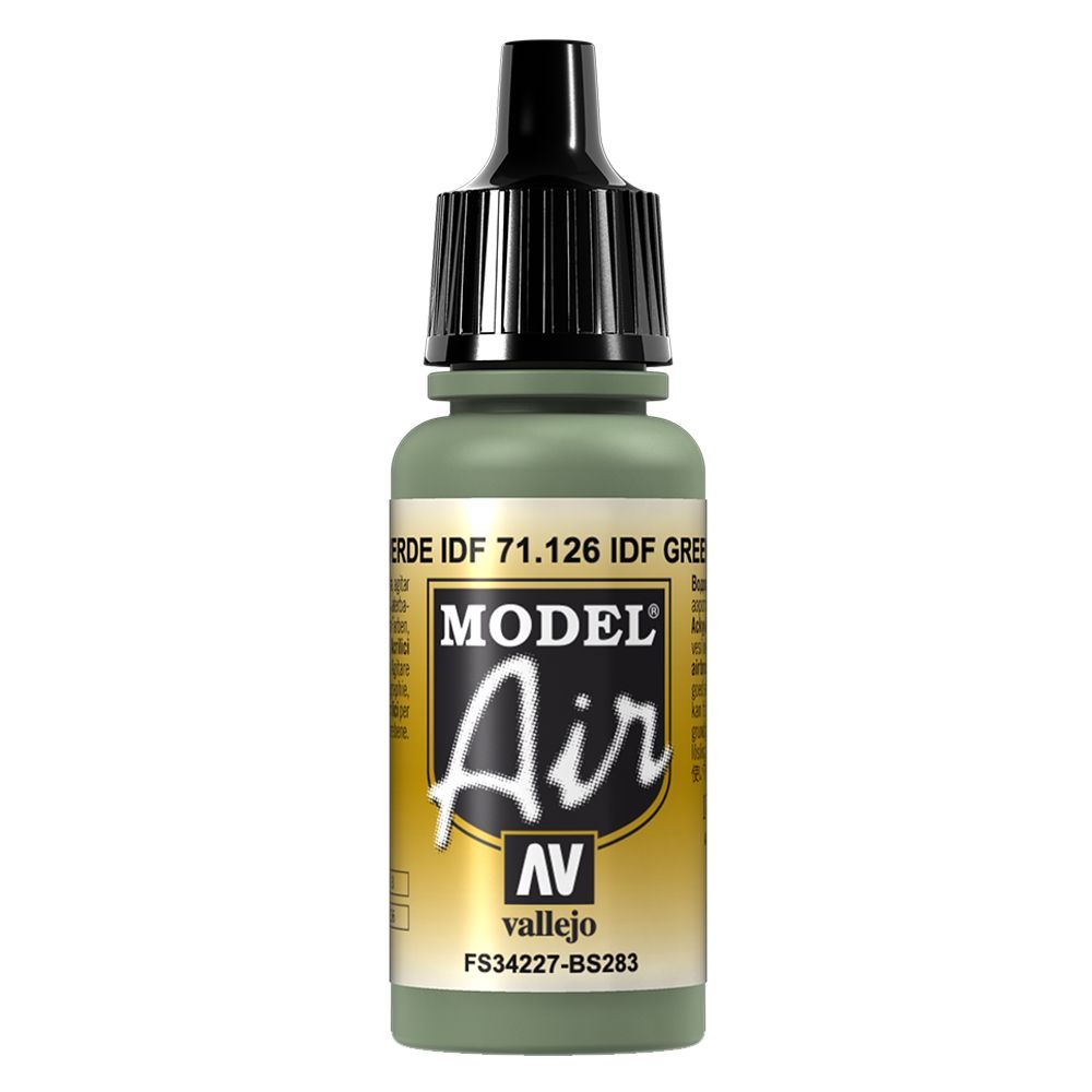 Vallejo - 71.126 Model Air Paint 17ml - IDF & IAF Green