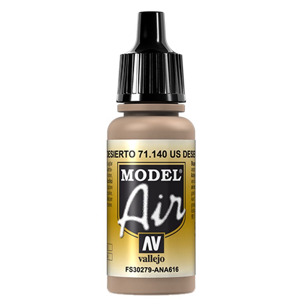 Vallejo - 71.140 Model Air Paint 17ml - US Desert Sand