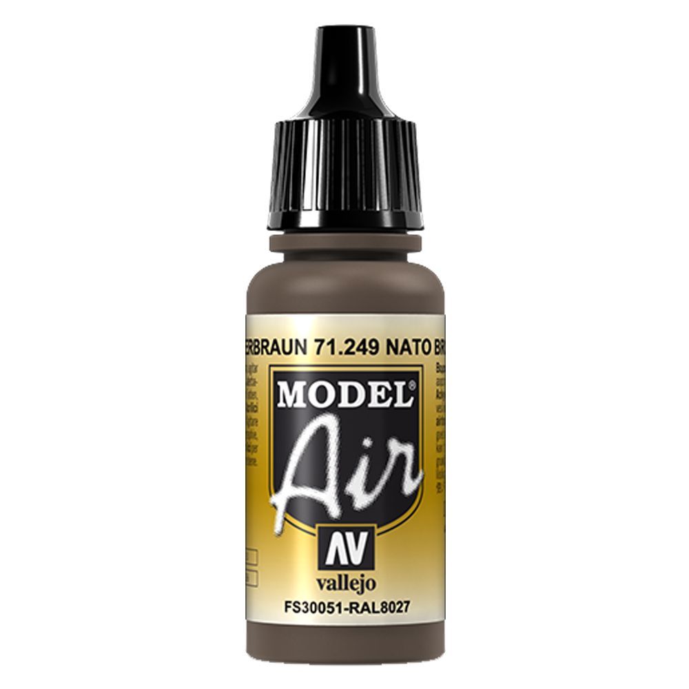 Vallejo - 71.249 Model Air Paint 17ml - Nato Brown