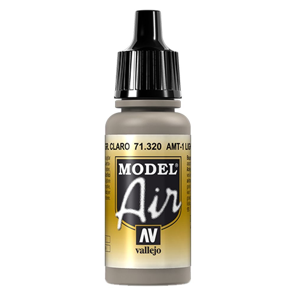 Vallejo - 71.320 Model Air Paint 17ml - Light Grey Brown