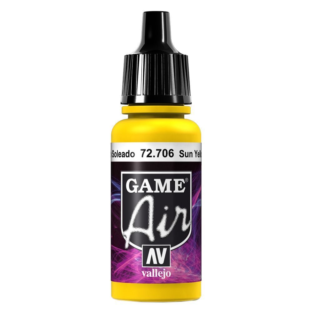 Vallejo - 72.706 Game Air Color Paint 17ml - Sun Yellow