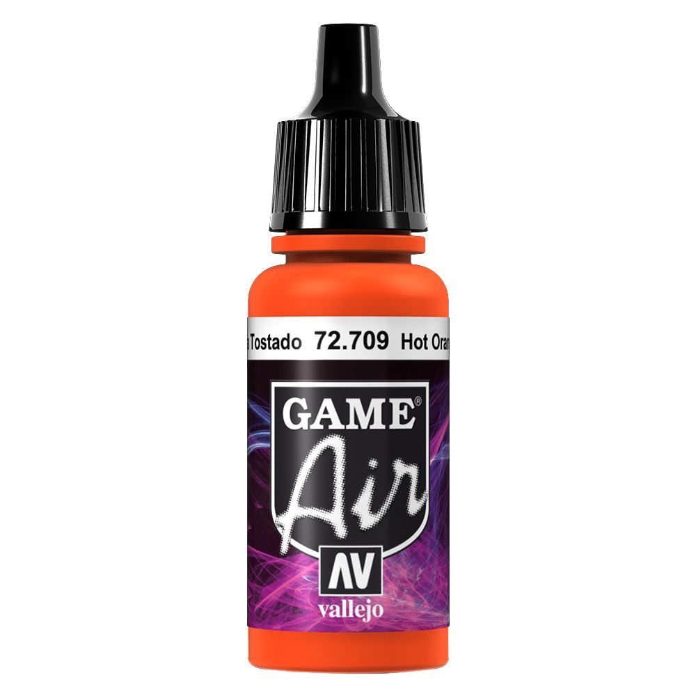 Vallejo - 72.709 Game Air Color Paint 17ml - Hot Orange