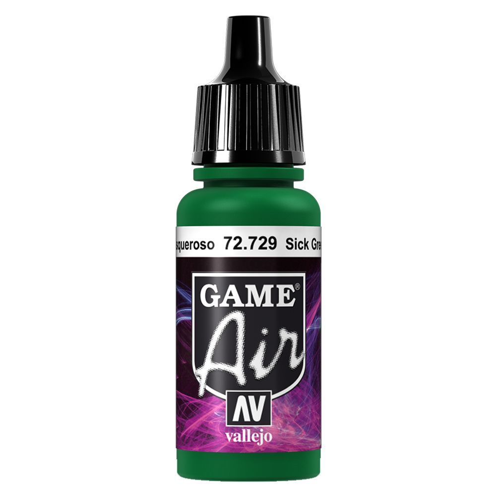 Vallejo - 72.729 Game Air Paint 17ml - Sick Green