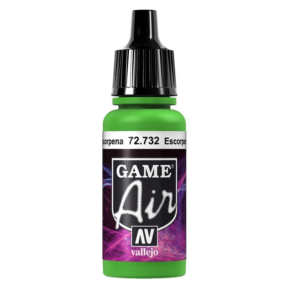 Vallejo - 72.732 Game Air Paint 17ml - Escorpena Green