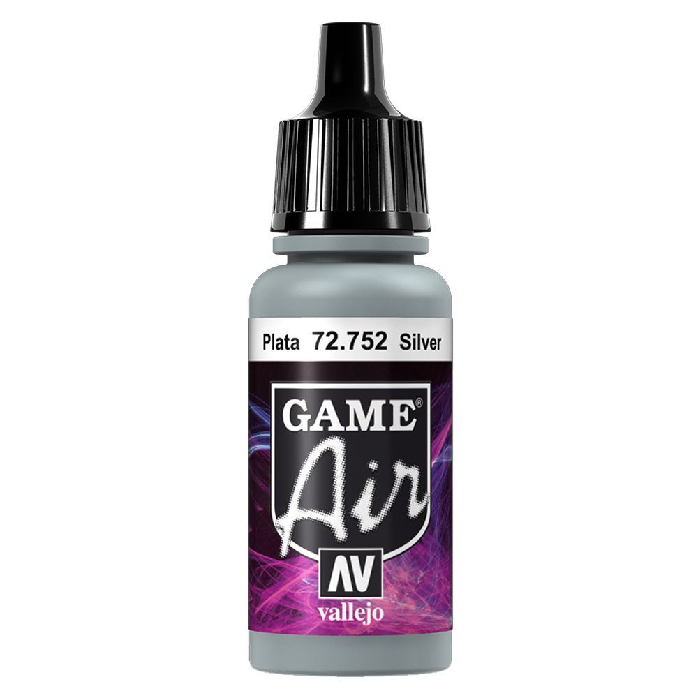 Vallejo - 72.752 Game Air Paint 17ml - Silver