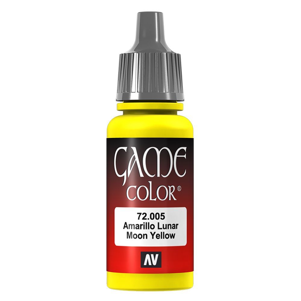 Vallejo - 72.005 Game Color Paint 17ml - Moon Yellow