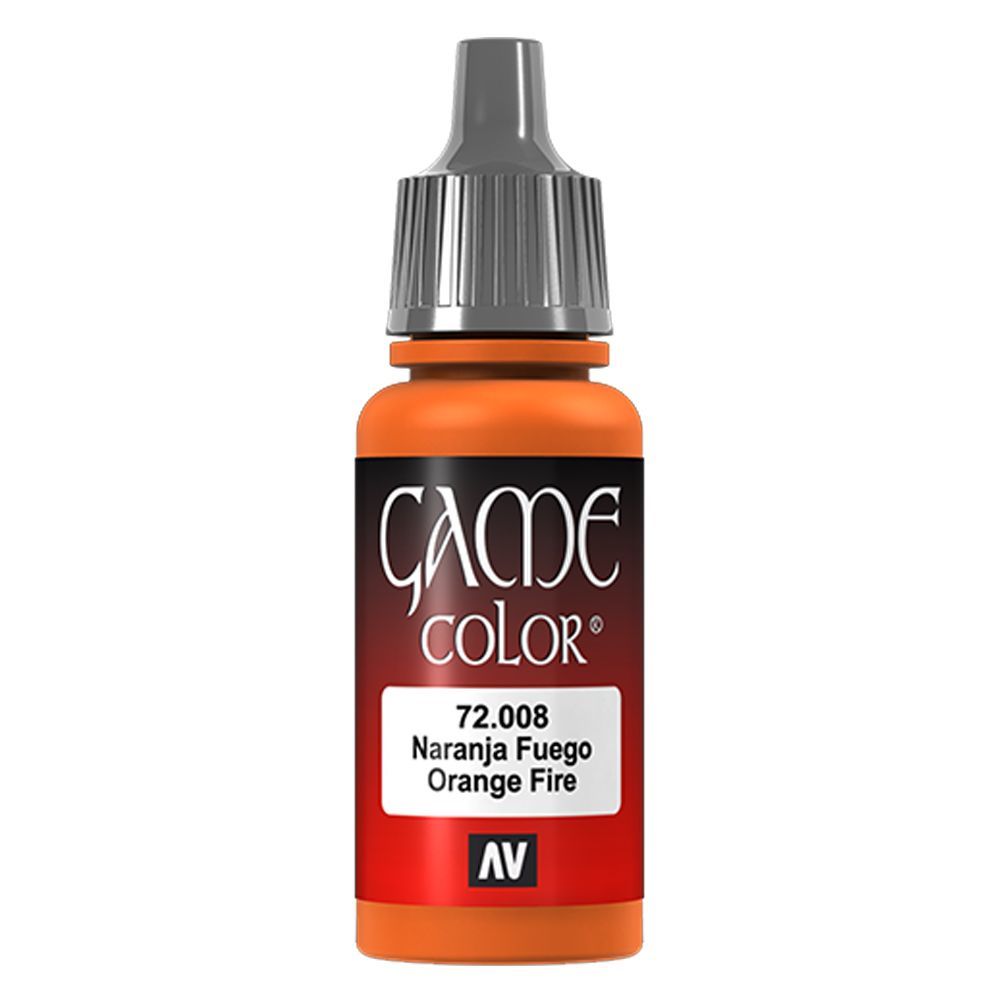 Vallejo - 72.008 Game Color Paint 17ml - Orange Fire