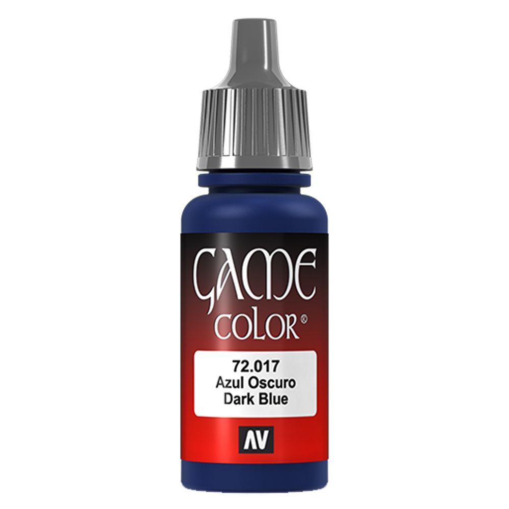 Vallejo - 72.017 Game Color Paint 17ml - Dark Blue