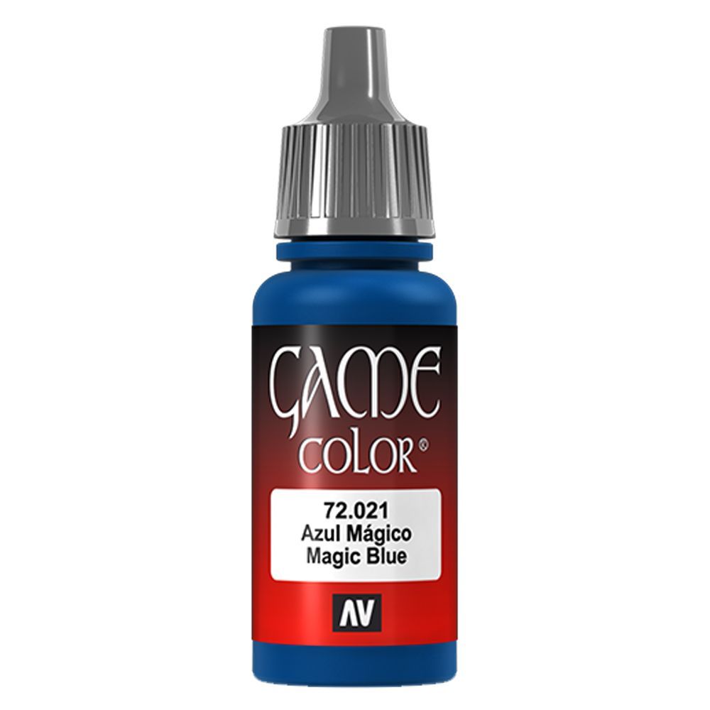 Vallejo - 72.021 Game Color Paint 17ml - Magic Blue