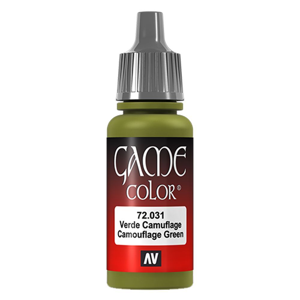 Vallejo - 72.031 Game Color Paint 17ml - Camouflage Green