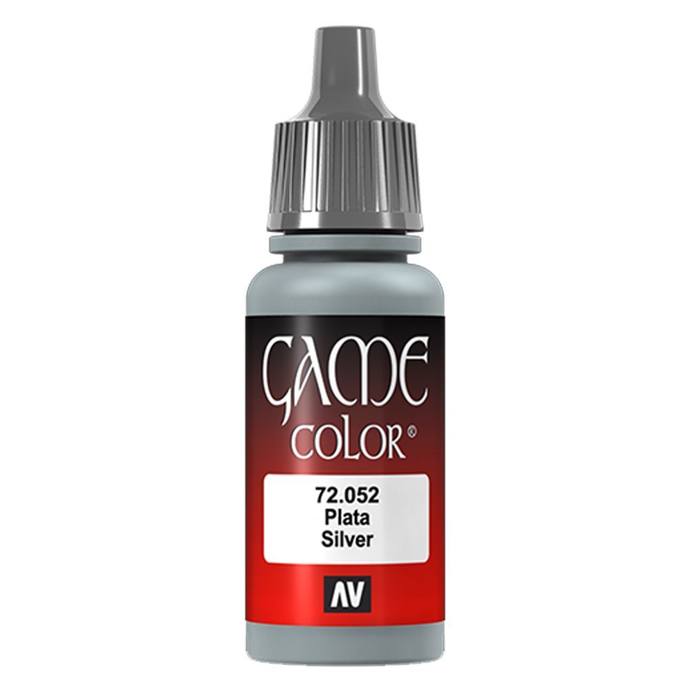 Vallejo - 72.052 Game Color Paint 17ml - Silver