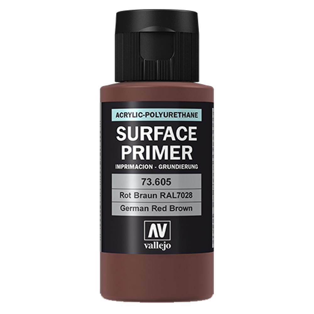 Vallejo - 73.605 Surface Paint 60ml - German Red Brown